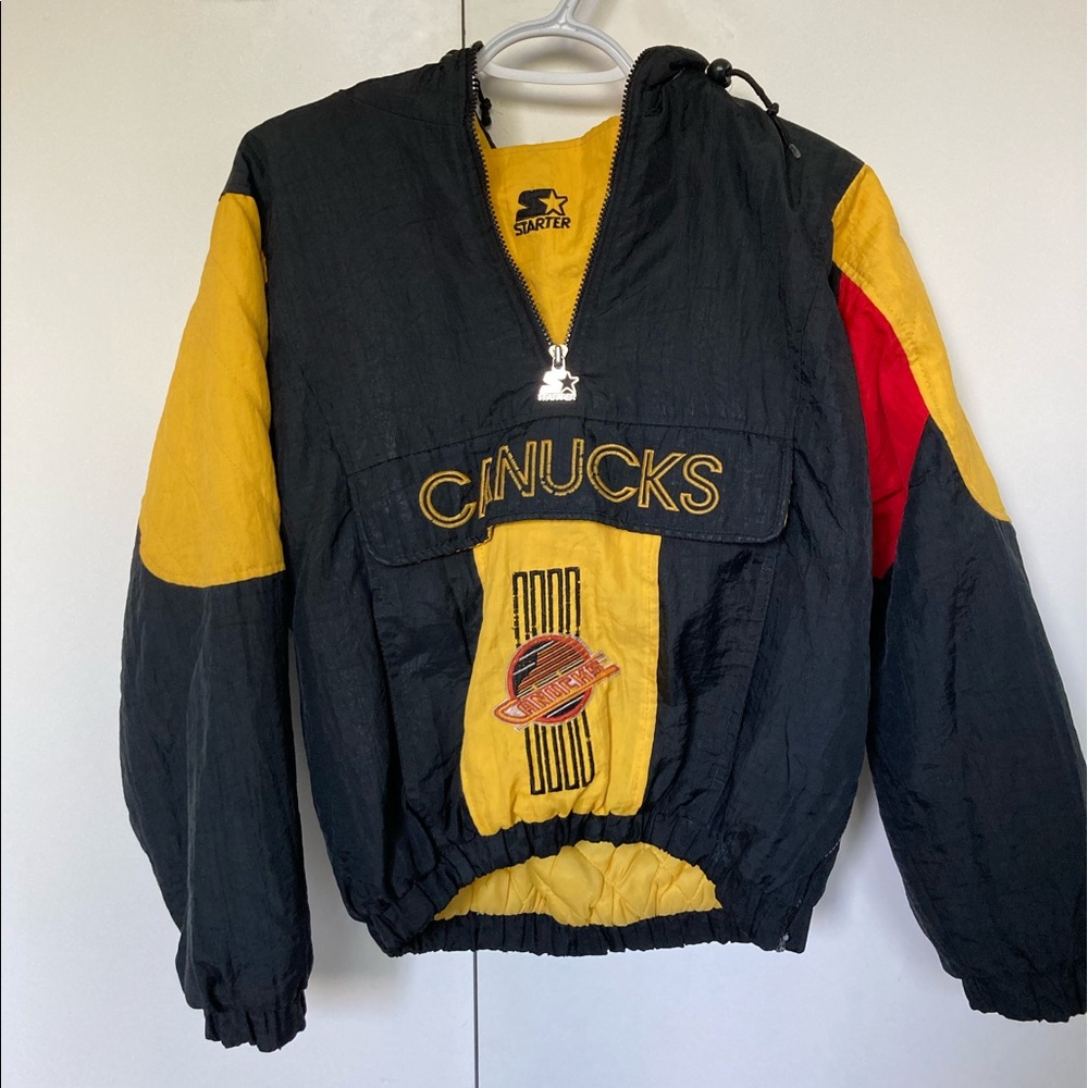 80’s Canucks Starter Pullover Jacket